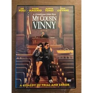 My Cousin Vinny DVD, 1992, Pesci, Macchio, Tomei, Excellent Condition